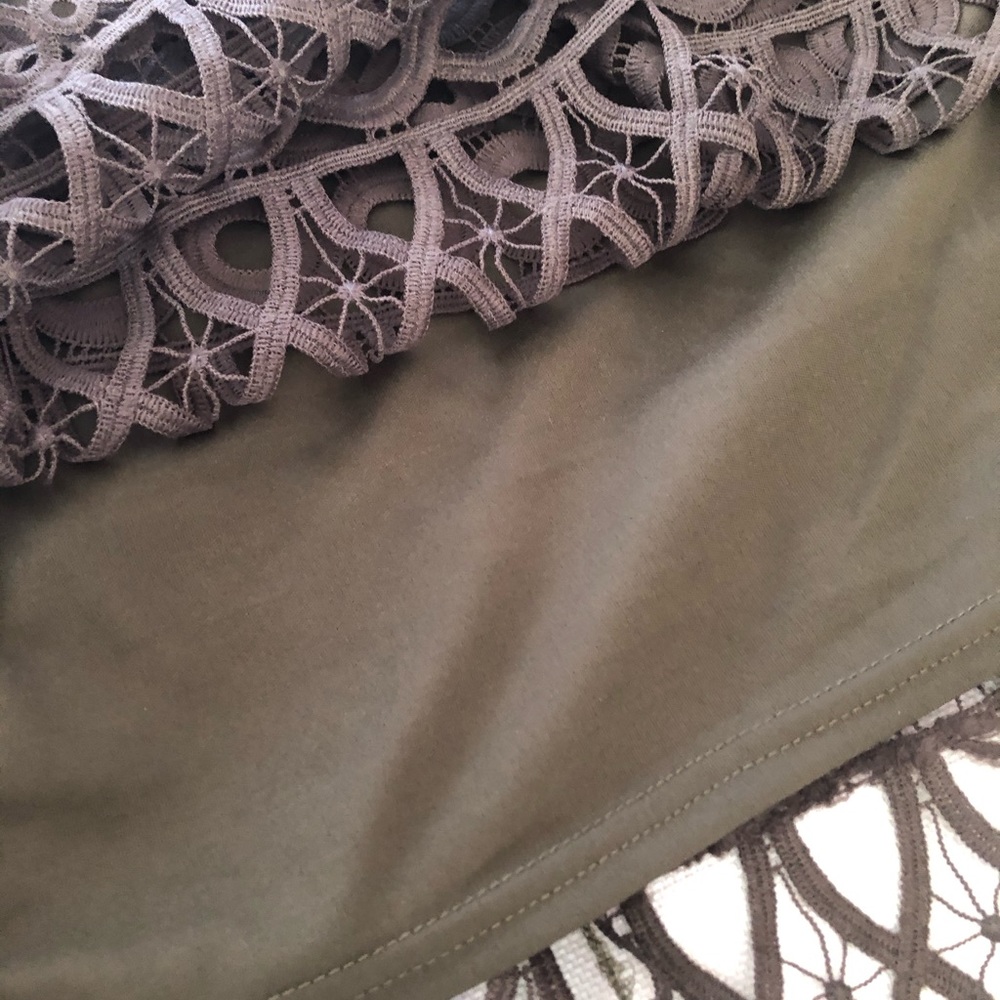 NWT Romeo & Juliet Coutre Olive Midi Skirt - Picture 4 of 10